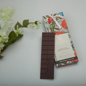 Orange Blended Dark Chocolate Bar