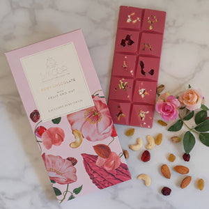 Ruby Chocolate Bar Fruit & Nut