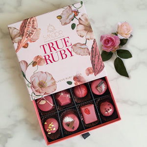 12 Piece Ruby Belgian Chocolates