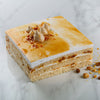 Butterscotch Caramel Crunch cake (Eggless)